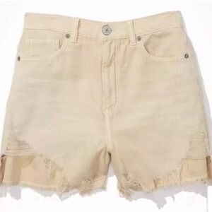 American Eagle raw edge distressed shorts size 000